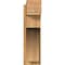 Ekena Millwork Westlake Block Rough Sawn Outlooker, Western Red Cedar, 8"W x 28"D x 28"H OUT08X28X28WTL05RWR - alternate 2